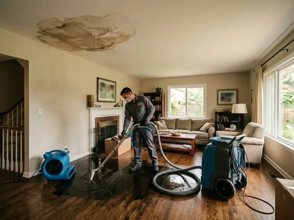 attic-pipe-burst-ceiling-drip-008 — frequently asked questions, Water Damage Restoration & Carpet Care in Aberdeen, WA